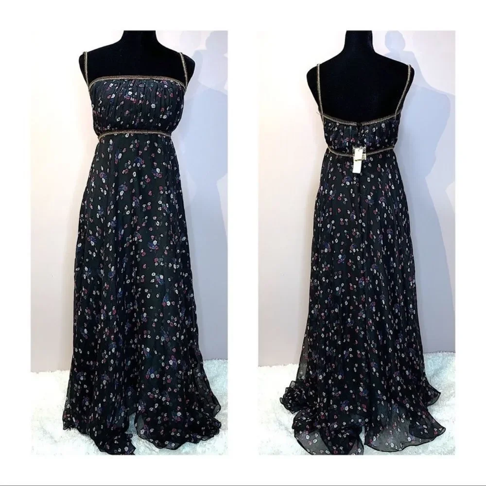 Anthropologie Rana Gill Pomona Maxi Dress NWT